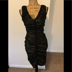 Calvin Klein Ruched Cocktail Dress